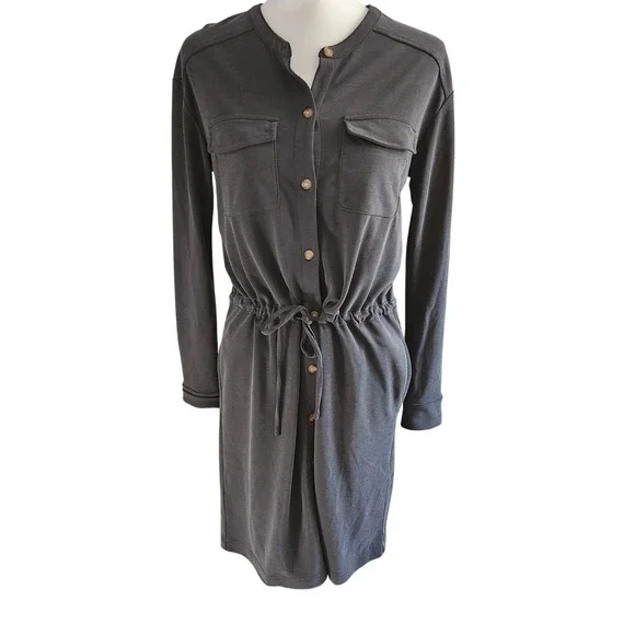 Lou & Grey for LOFT Softblend Black Dress With Pockets XS - Picture 1 of 10
